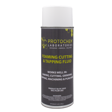PROTOCHEM LABORATORIES Foaming Cutting And Tapping Fluid, 11 oz., EA1 PC-3035-1